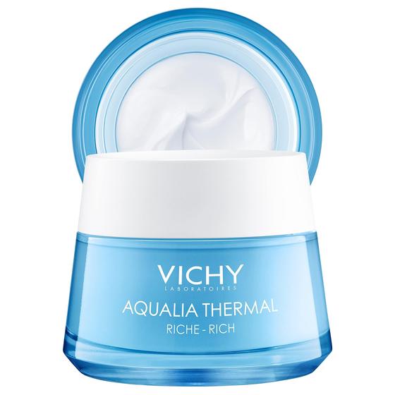 Imagem de Creme facial hidratante Vichy Aqualia Thermal Rich para pele seca