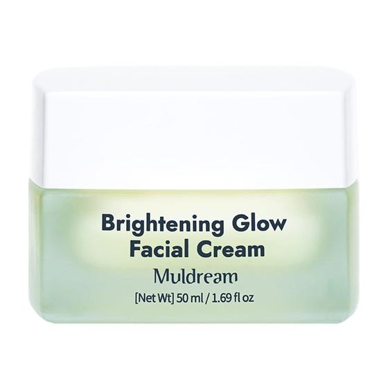 Imagem de Creme facial Muldream Brightening Glow Vegan com AHA e Vit C