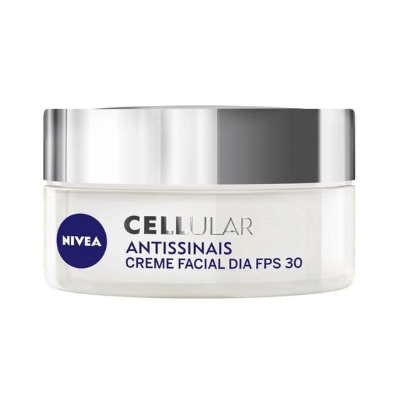 Imagem de Creme Facial Nivea Cellular Antissinais Dia FPS30 52g