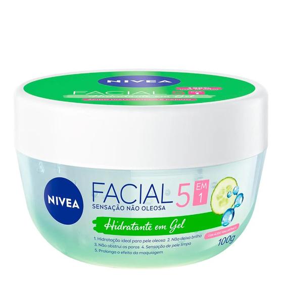 Imagem de Creme Facial Nívea com Ácido Hialurônico E Pepino100g