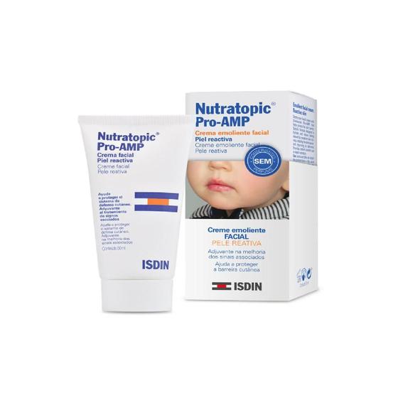 Imagem de Creme Facial Nutratopic Pro-Amp Pele Reativa 50Ml