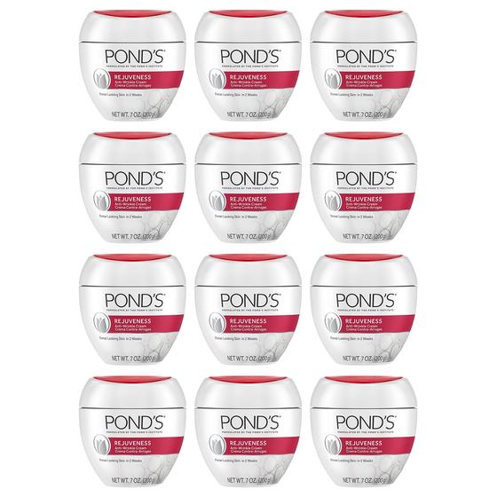 Imagem de Creme Facial POND'S Rejuveness Anti-Idade 200ml - Kit com 12 Unidades