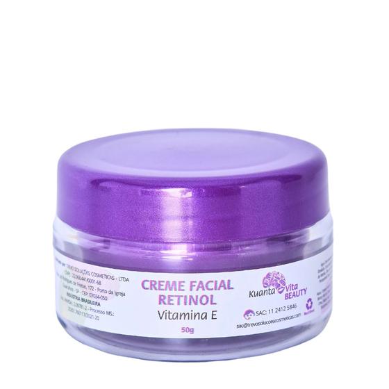 Imagem de Creme Facial Retinol e Vitamina E Kuanta Vita 50g