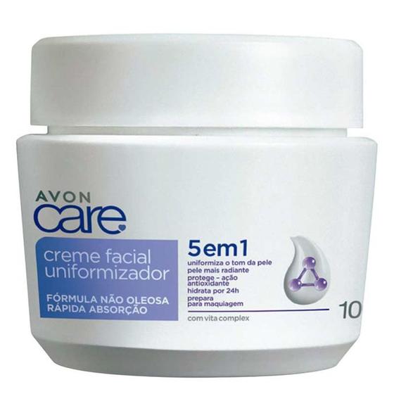 Imagem de Creme Facial Uniformizador Avon Care 100g