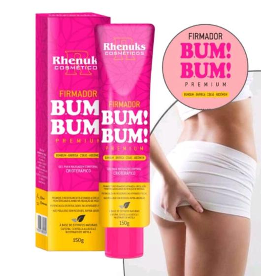 Imagem de Creme Firmador Corporal Bum Bum Aumenta e Empina - Elimina Estrias e Celulites Rhenuks