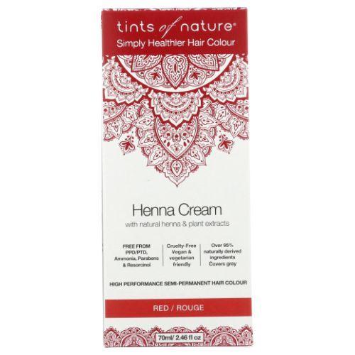 Imagem de Creme Henna Vermelho Tints of Nature - 2,46 oz (Pacote com 6)