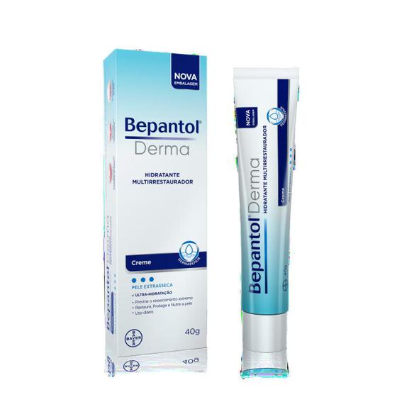 Imagem de Creme Hidratante Bepantol Derma Multirrestaurador 40g- Bayer