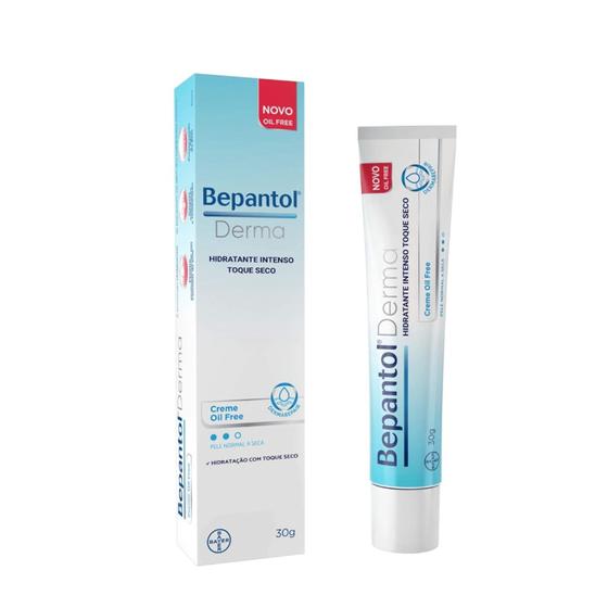 Imagem de Creme Hidratante Bepantol Derma Oil Free Toque Seco 30g