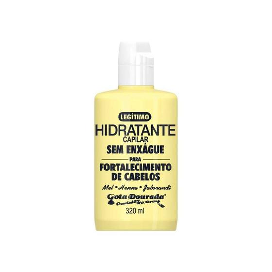Imagem de Creme Hidratante Capilar Gota Dourada Fortal Sem Enxague 320ml