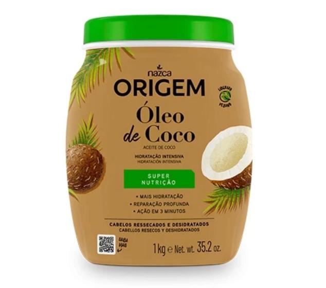 Imagem de Creme Hidratante Capilar Nca Origem Óleo De Coco 1Kg