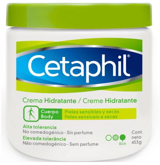 Creme Hidratante Cetaphil 453g - Hidratante para o Corpo Dermocosmético ...
