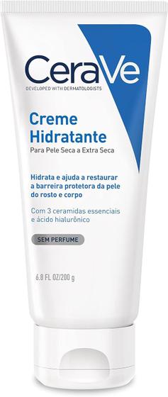 Imagem de Creme Hidratante Corpo Rosto Perfume Cerave Bisnaga 200g