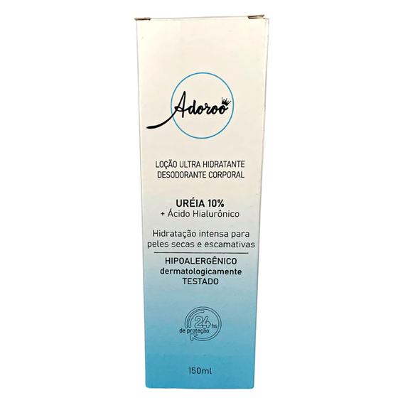 Imagem de Creme Hidratante Corporal com Uréia 10% Adoroo 150ML