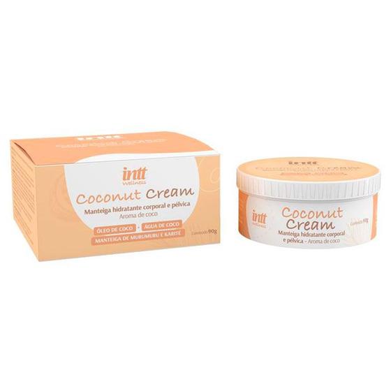 Imagem de Creme Hidratante Corporal e Pélvica com Aroma de Coco - Intt Wellness Coconut Cream 