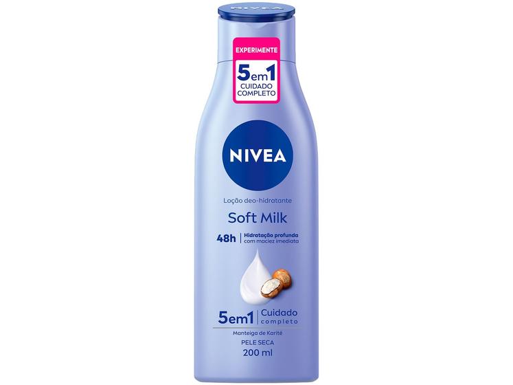 Imagem de Creme Hidratante Corporal Nivea Soft Milk