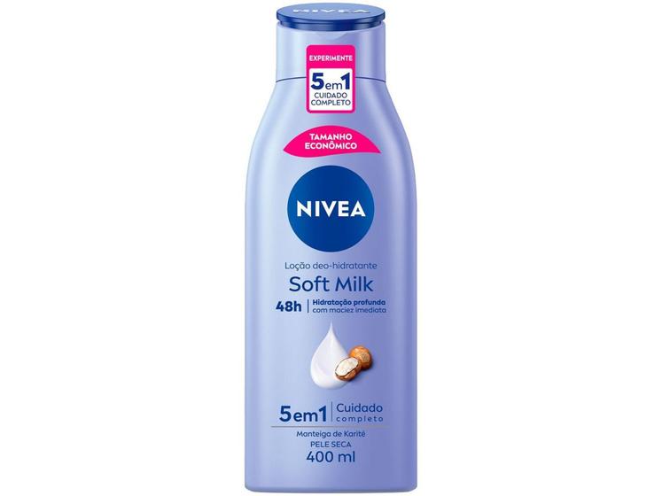 Imagem de Creme Hidratante Corporal Nivea Soft Milk - 400ml