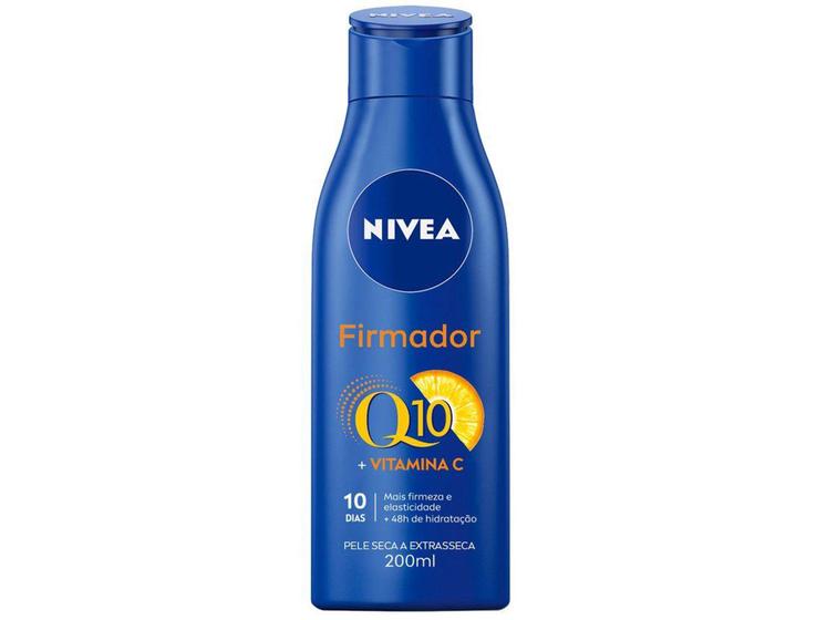 Imagem de Creme Hidratante Corporal para Peles Secas  - Nivea Firmador Q10 Vitamina C 200ml