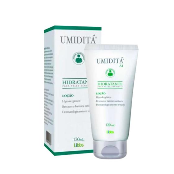 Imagem de Creme Hidratante Corporal Umiditá AI Pele Sensível - 120g LIBBS