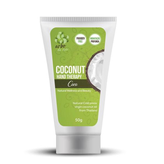 Imagem de Creme Hidratante De Mãos - Óleo De Coco Orgânico Premium-50G