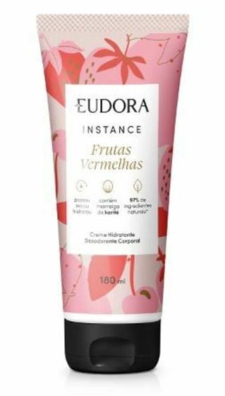 Imagem de Creme Hidratante Eudora Corporal Instance Frutas Vermelhas 180ml