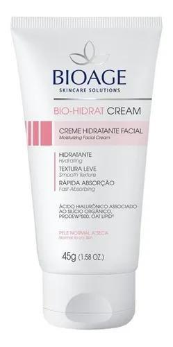 Imagem de Creme Hidratante Facial Bio HIdrat textura  leve e rápida absorção Bioage