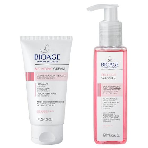 Imagem de Creme Hidratante Facial + Sabonete Bio-Hidrat BIOAGE