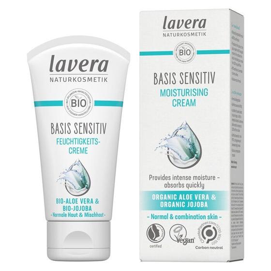 Imagem de Creme Hidratante Lavera Basis Sensitiv - Para Pele Normal/Mista