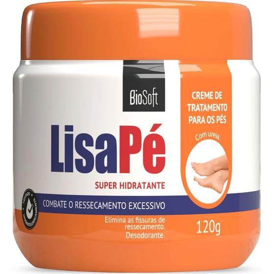 Imagem de Creme hidratante lisa clareador p/ virilha e axilas bio soft 120g