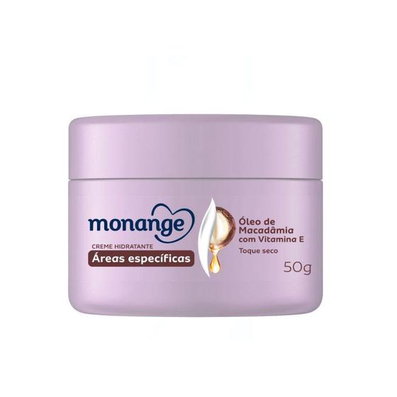 Imagem de Creme Hidratante Monange Áreas Específicas Macadâmia 50g