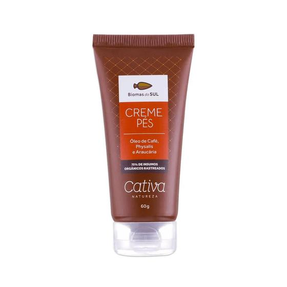 Imagem de Creme Hidratante Natural para os Pés Biomas do Sul 60g  Cativa Natureza