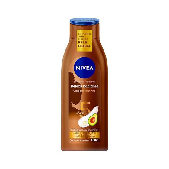 Creme Hidratante Nivea Body Beleza Radiante Intenso 400ml Menor preço em Creme Hidratante Nivea Body Beleza Radiante Intenso 400ml