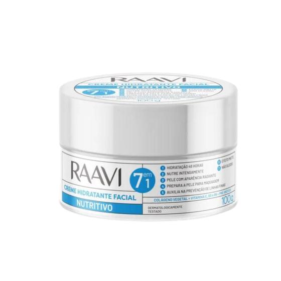 Imagem de Creme hidratante nutritivo raavi 100g