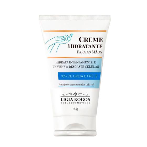 Imagem de Creme Hidratante para Mãos com Uréia Ligia Kogos 60g