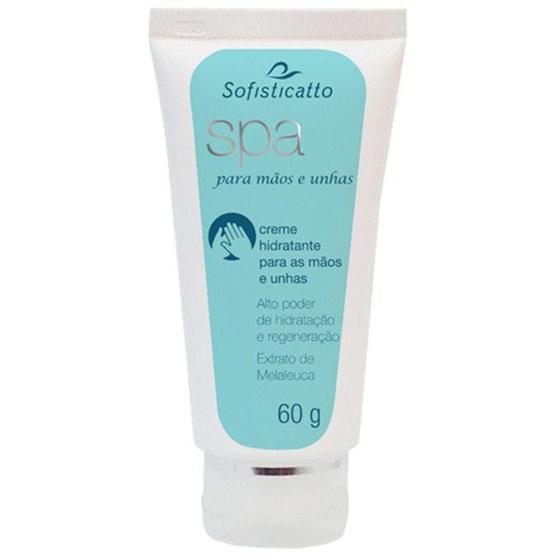 Imagem de Creme Hidratante para Mãos e Unhas Spa 60g Sofisticatto