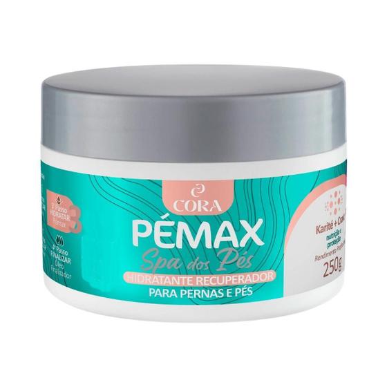 Imagem de Creme Hidratante Pémax Karité Com Cravo Spa Dos Pé Cora 250G