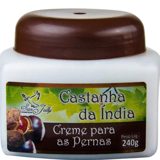 Imagem de Creme Hidratante San Jully Castanha da Índia Pote 240g