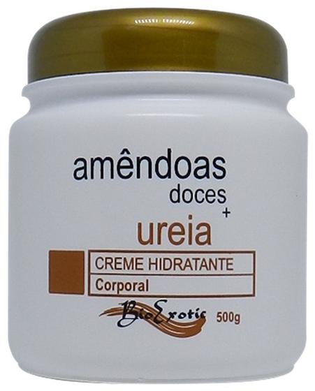 Imagem de Creme Hidratante Uréia 10% E  Ól. Amendoas 500g Bioexotic