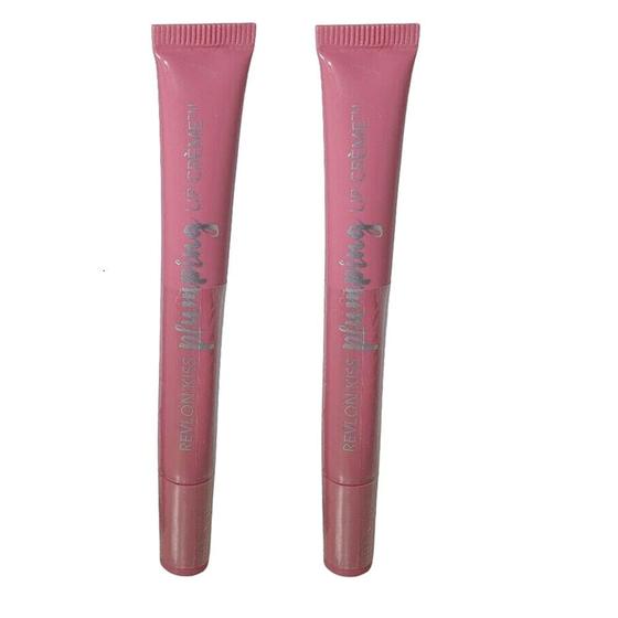 Imagem de Creme Labial Revlon Kiss Plumping Peony Buff 530 - Pacote com 2