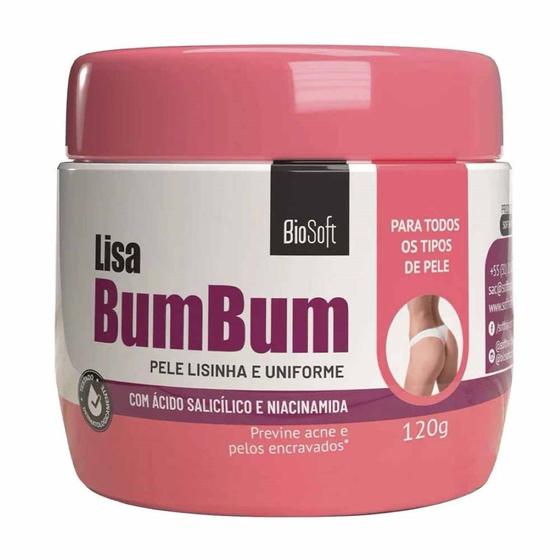 Imagem de Creme Lisa Bumbum 120g - BioSoft