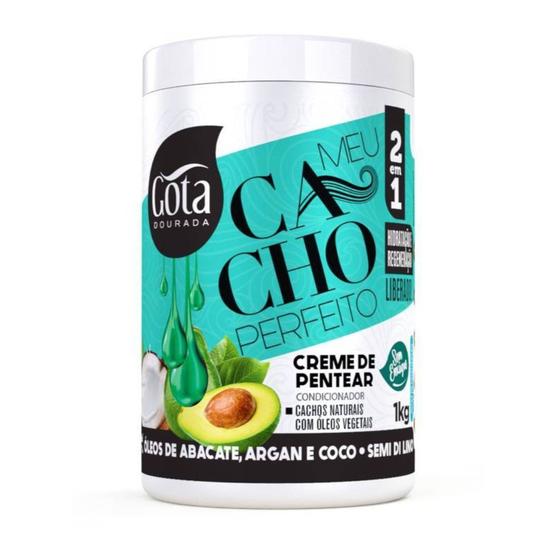 Imagem de Creme Meu Cacho Perfeito Abacate Argan E Coco Gota 1kg