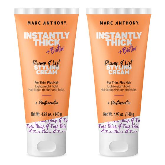 Imagem de Creme modelador de cabelo Marc Anthony Instantly Thick, pacote com 2 unidades