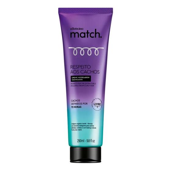 Imagem de Creme Modelador Match Respeito aos Cachos 290ml