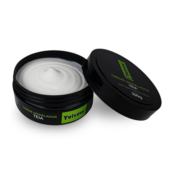 Imagem de Creme Modelador Teia Concentrado Cremoso Cabelo Definido Sem Frizz 100g Yelsew