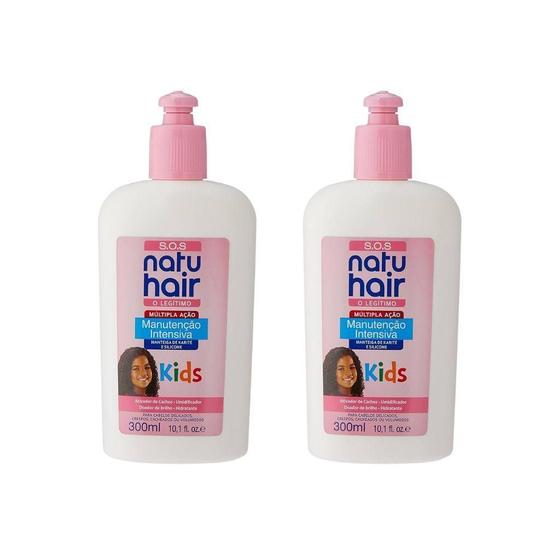 Imagem de Creme Natuhair Sos Kids 300ml - Cuidado Intensivo Cabelos