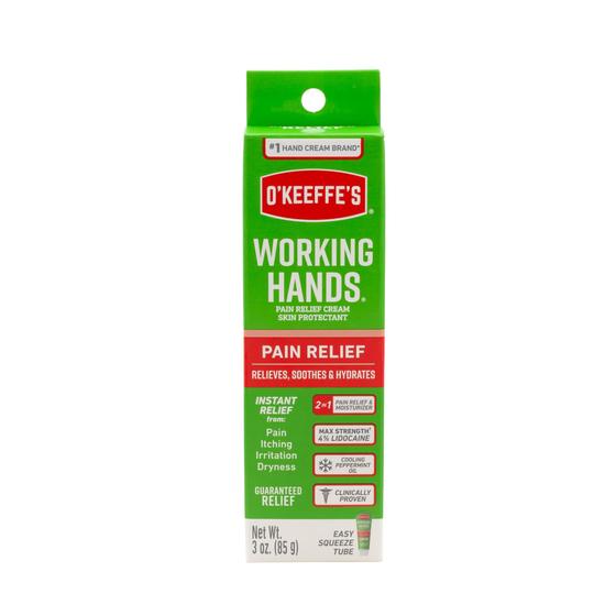 Imagem de Creme O'Keeffe's Working Hands com Lidocaína 4% - 90mL - Alívio da Dor