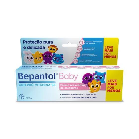 Imagem de Creme Para Assaduras Bepantol Baby 120g