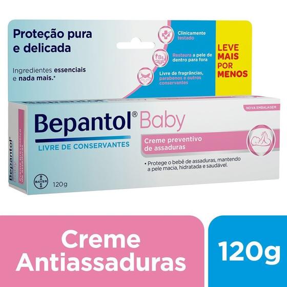 Imagem de Creme Para Assaduras Bepantol Baby 120g