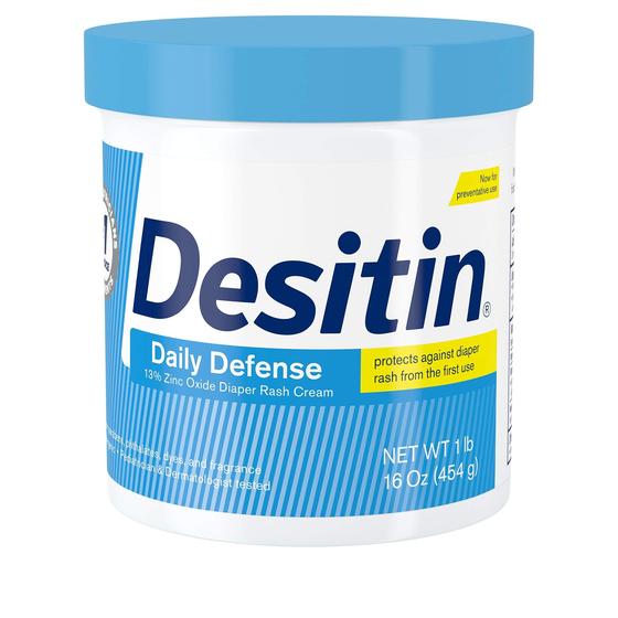 Imagem de Creme para Assaduras Desitin Daily Defense - 384ml com 13% de Óxido de Zinco