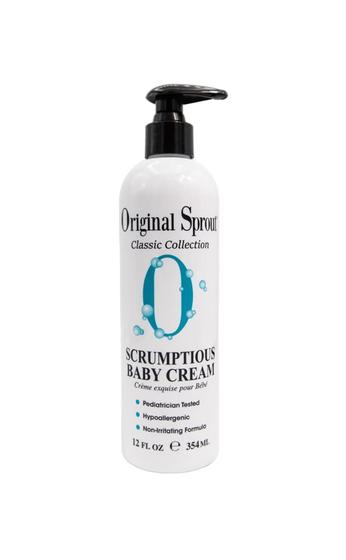 Imagem de Creme para Bebês Original Sprout Scrumptious - 355ml - Com Frasco de Zinco