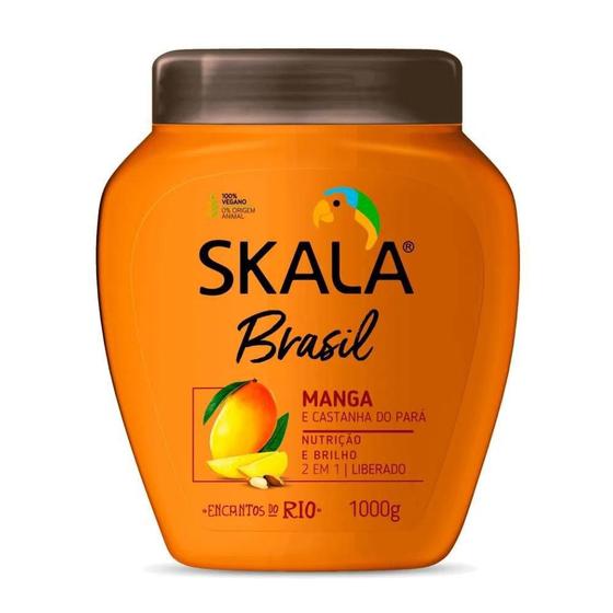 Creme para cabelo Skala 1Kg Manga e Castanha do Pará Menor preço em Creme para cabelo Skala 1Kg Manga e Castanha do Pará